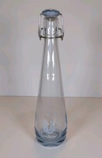 Vintage Unilever Glass Bottle 1 Liter Flip Top Stopper Glassware Decor