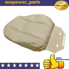 Driver or Passenger Top Leather Seat Cover Tan For 09-2014 Cadillac Escalade New