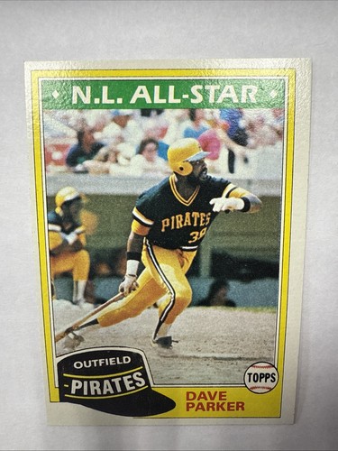 Dave Parker #640 1981 Topps card