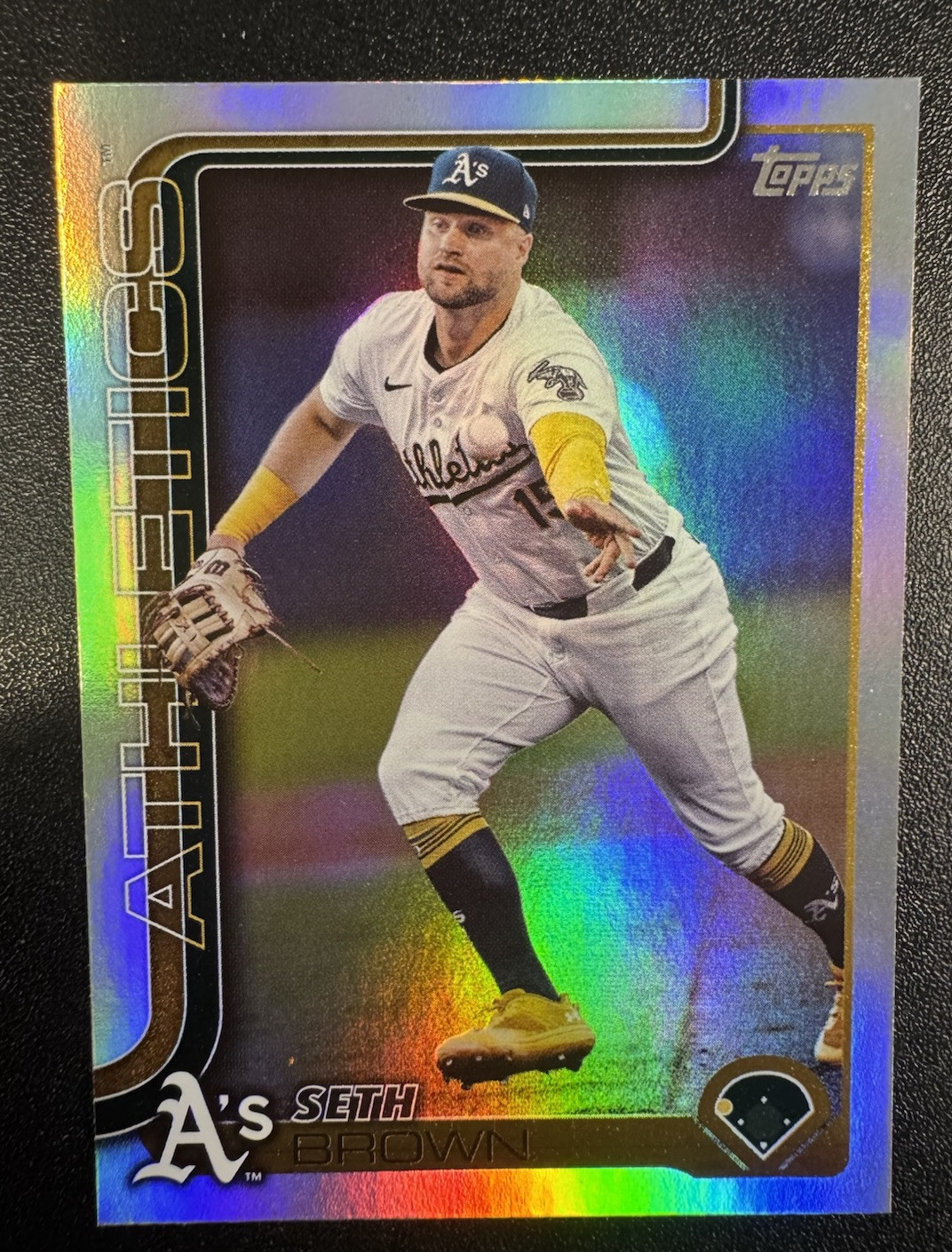 2025 Topps Series 1 Seth Brown Rainbow Foil #8 Athletics | eBay