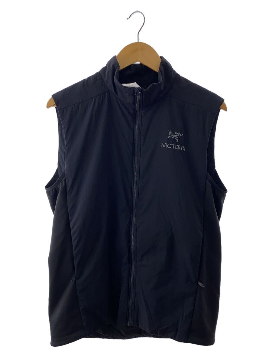 Arc'teryx Atom Gilet Uomo Medium Nylon Nero Piumino Isolato #EG CZA