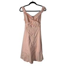 ASTR the Label Brittany Dress Womens M Blush Pink Sleeveless Off the Shoulder