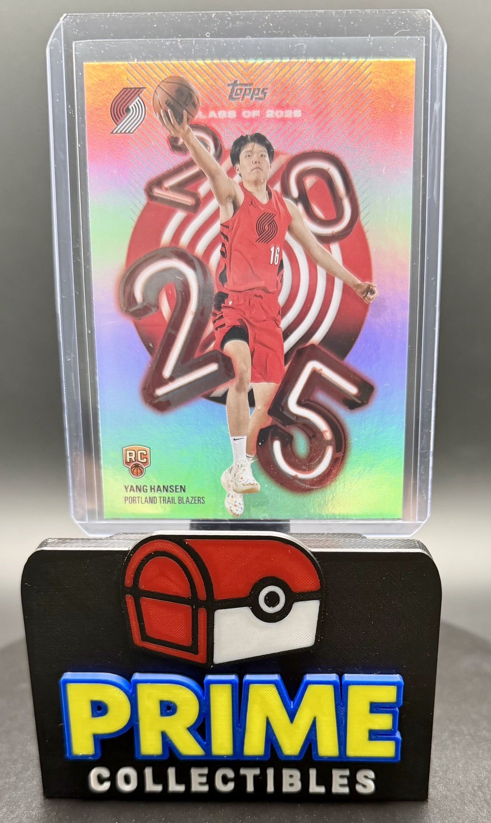 *CASE HIT* Yang Hansen RC 2025-26 Topps NBA CLASS OF 2025 #C25-16 SSP RC