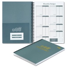 Monthly Budget Planner Book 2025 Undated with 12 Pockets for Income, Debt, ...