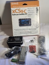 Audiovox XCS9-C XM Satellite Radio Receiver Combo Pack w/ Dock Remote CIB