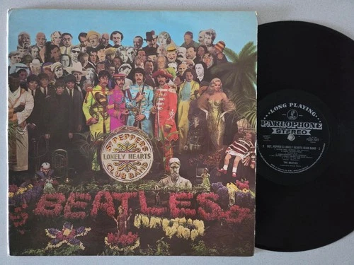 The Beatles - Sgt. Pepper's Lonely Hearts Club Band VINYL LP AUST 1967 (G+)