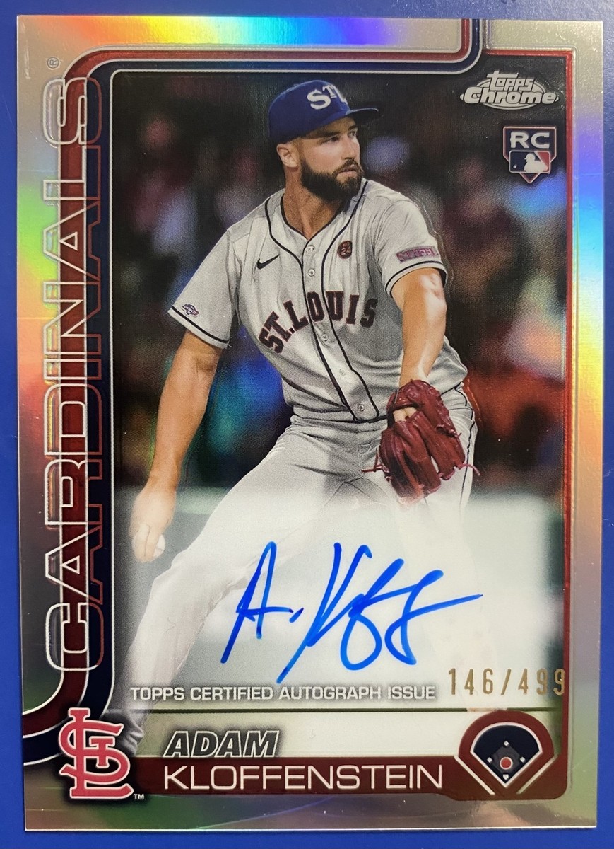 2025 Topps Chrome Adam Kloffenstein #RA-AK RC Refractor /499