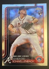 2025 Topps Chrome Update Series - Rookie Debut Spencer Schwellenbach #USC132...