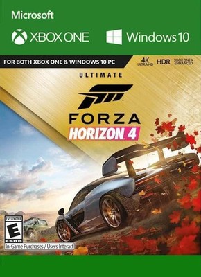 Forza Horizon 4 Ultimate Edition PCXbox One Download Microsoft Store Code Email