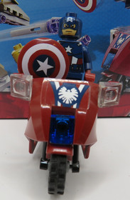 LEGO Marvel- Captain America's Avenging Cycle (6865) Complete w/ Manual + Box