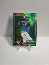 2026 Topps Series 1 - James Wood #349 Holiday Foil Green Nationals SP