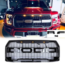 Front Bumper Upper Grille Grill For Ford F150 F-150 2015-2017