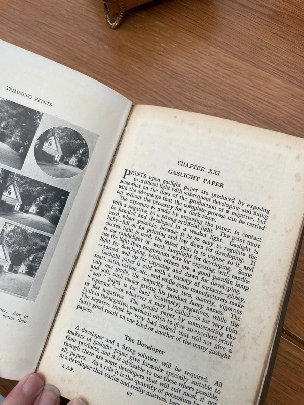 Vintage c1927 All About Photography Percy R Salmon Hardback Book Illustrated image 7