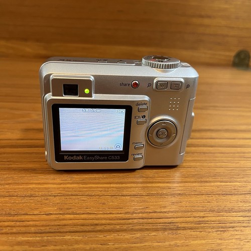 Kodak EasyShare C533 5.0 Mega Pixels Digital Camera Tested Working - Picture 3 of 10