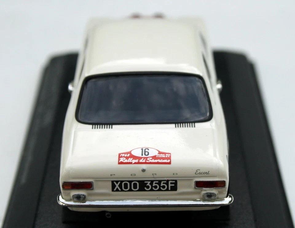 Ford Escort 1 Twin Cam 1600 Rallye San Remo 1968, J. Davenport, Minichamps 1:43 - Immagine 3 di 4