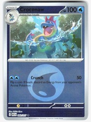 Croconaw (Energy Symbol Pattern) 042/217 Ascended Heroes Reverse Holo