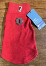 NWT RC Pet Baseline Fleece Dog Pullover Coat Size 10 Red