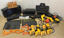 75 Piece Vintage Aurora AFX Model Motoring Slot Car Track Lot-Untested