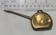 Vintage Necchi Brass Thumb Oiler Mini Oil Can Sewing Machines - Made In Italy