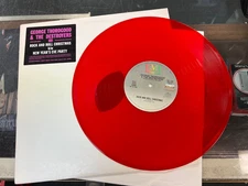 GEORGE THOROGOOD & THE DESTROYERS ROCK & ROLL CHRISTMAS 12" RED VINYL PROMO NM
