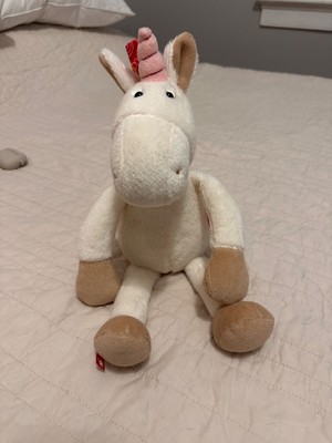 Sigikid Stuffed Patchwork Sweety Unicorn Colorful Mane And Tail Animal Plush