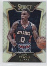 2014-15 Panini Select Concourse Silver Prizm Jeff Teague #72 d8g