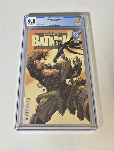 🔥 Absolute Batman #14 CGC 9.8 Graded Cover A 1st Printing Snyder Dragotta 🔥