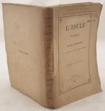 THE EXILE POEMA DI PIETRO GIANNONE ACT VANNUCCI A ULISSE POGGI RISORGIMENTO 1868