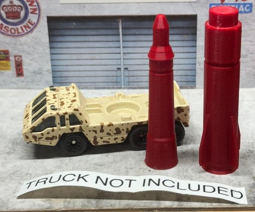 1 NEW MISSLE , ROCKET FOR MATCHBOX TRANSPORTER VEHICLE MBX Superfast - Picture 11 of 13