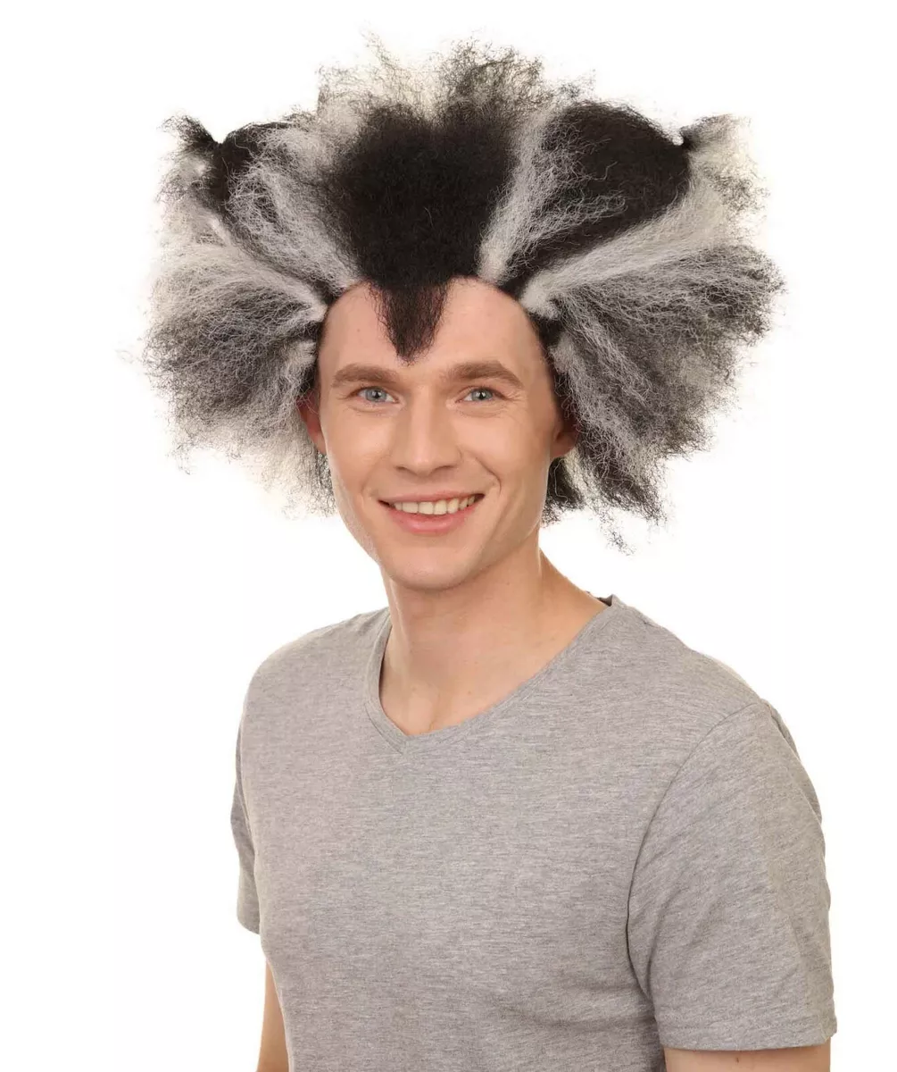 Black White Afro Wig Cosplay Cats Musical Drama Theatre Stage