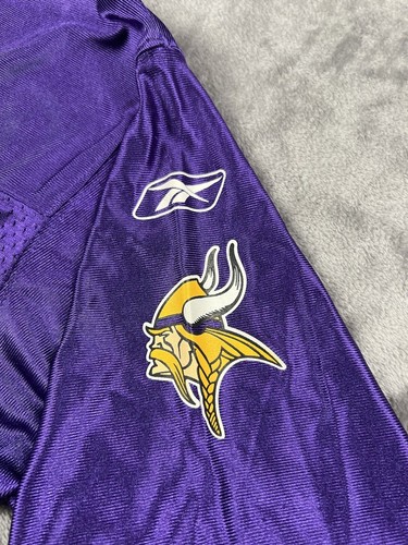 Vintage Minnesota Vikings Randy Moss Reebok #84 Purple Jersey Youth XL (18/20) - Picture 5 of 10
