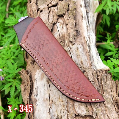 Adventure-Ready Genuine Leather Knife Cover-Essential for Camping Hunting sheath