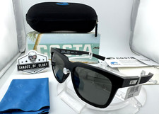 COSTA DEL MAR PESCADOR NET GRAY 580G POLARIZED GLASS SUNGLASSES 06S9029 06 NEW