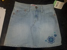 Girls Oshkosh Jean Skirt Size 8 NWT