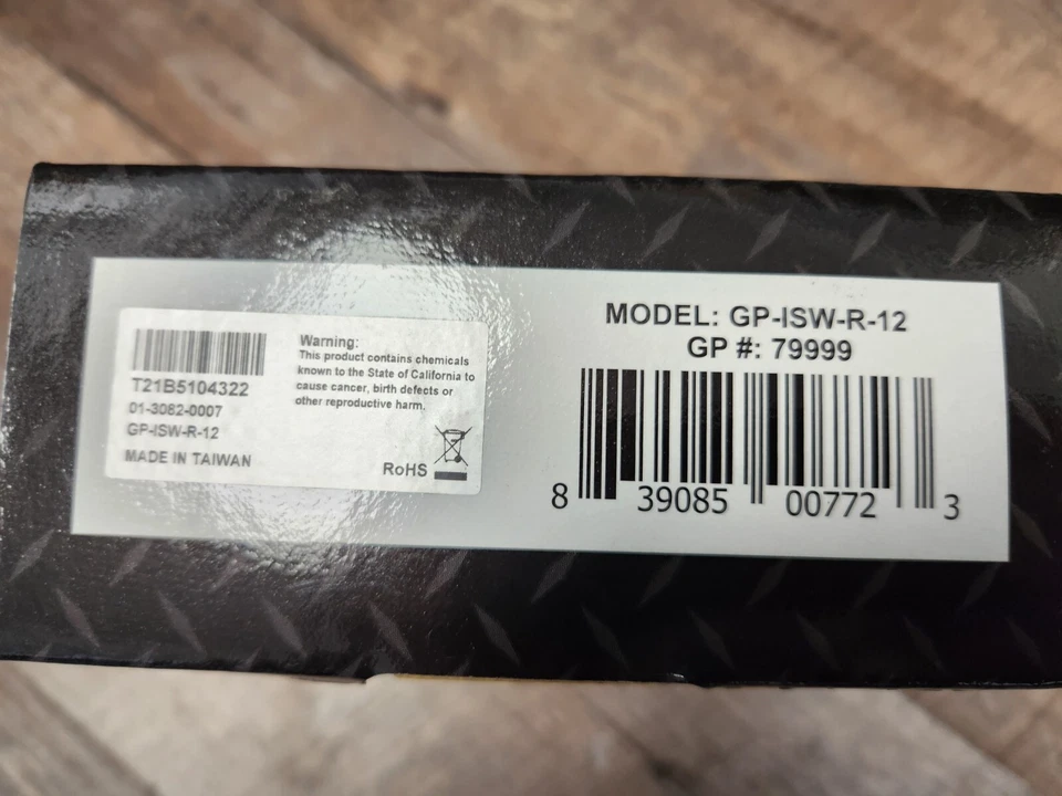 Go Power! 79999 GP-ISW-R-12 Industrial Pure Sine Wave Inverter Remote - 12 Volt  - Image 3 of 4