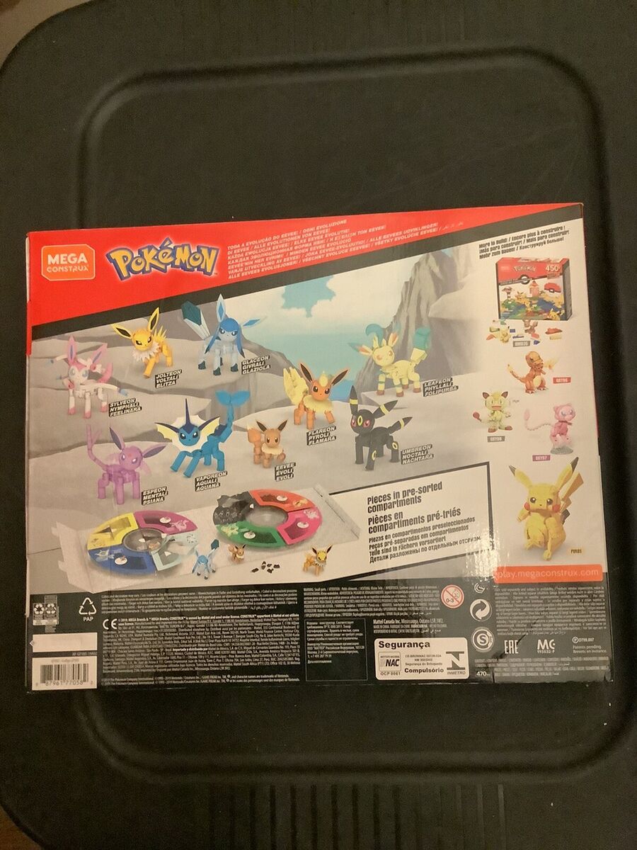 Mega Construx Pokemon Every Eevee Evolution Pack