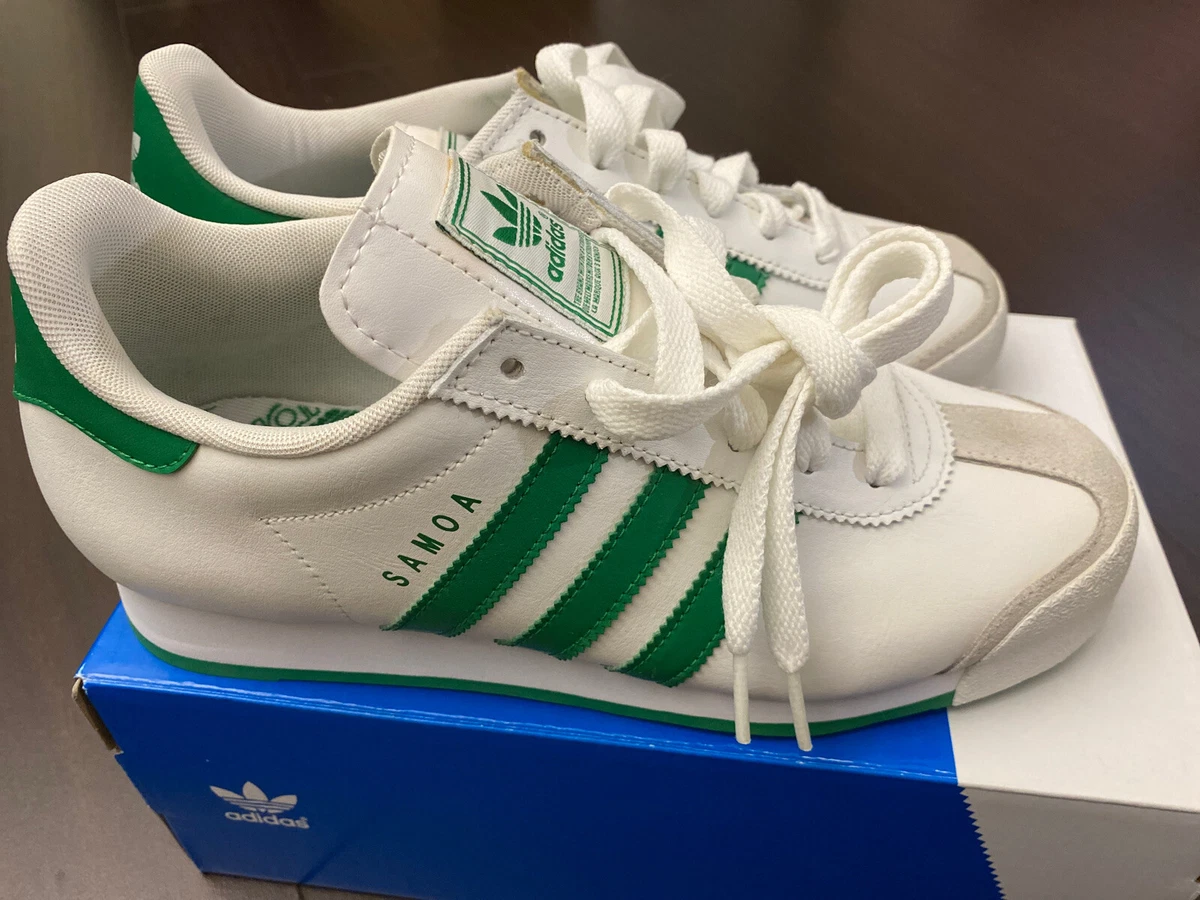 Experiment dutje Jeugd NEW Adidas Men's Shoes Samoa Green/White US 6.5 | eBay