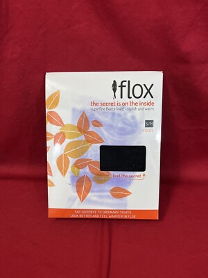Premium Footed Flox Fleece Lined Tights in Black - Stylish & Warm Footed Design
