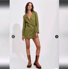 Arnhem Maya Wrap Dress 16 AUS NWT