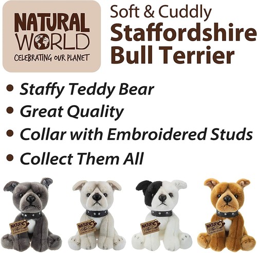 staffordshire bull terrier soft toy