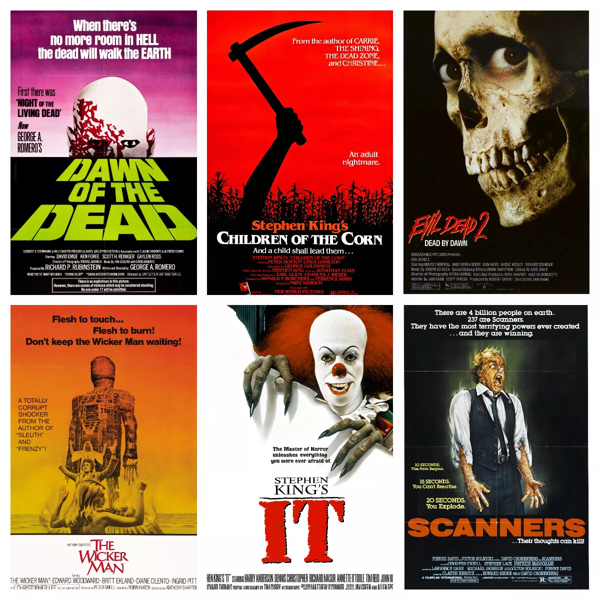 The Best Horror Movie Posters