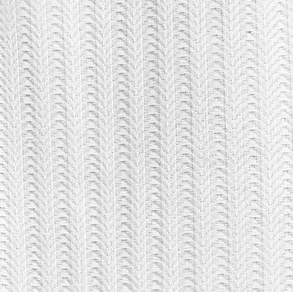 Cortina de Ducha de Tela - Tejido Espiga Blanco - 72" x 84" por m Design Foto 2 de 4