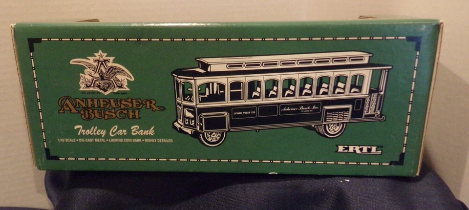 Ertl Anheuser Busch 1994 carro banco escala 1/43 nuevo en caja Foto 4 de 4
