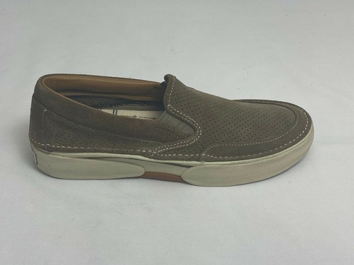 Sperry Men's Largo Slip-on, Suede Taupe 