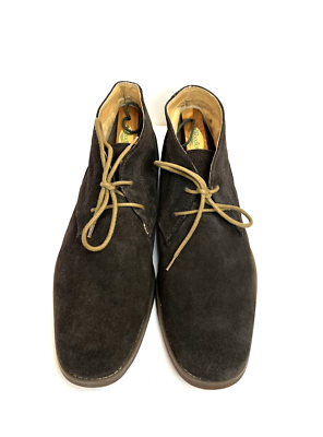 Calvin Klein Dark Brown Chukka Boots Calvin Klein Lace Up Brown Boots for Men for Sale | Shop New  main image 4