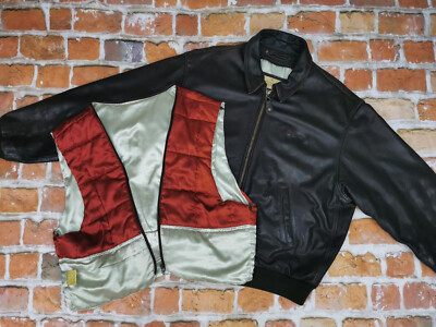 Redskins Pilot A2 Leather Jacket + Vest Territory Air XXL Tip Top