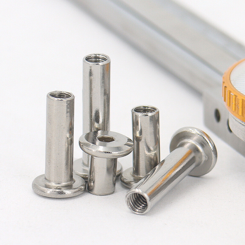 Lot M6 Furniture Joint Connector Bolt &Cap Nut Hex Socket Screws Head