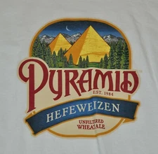 t-shirt medium pyramid brewing seattle portland beer 20 inches pit to pit