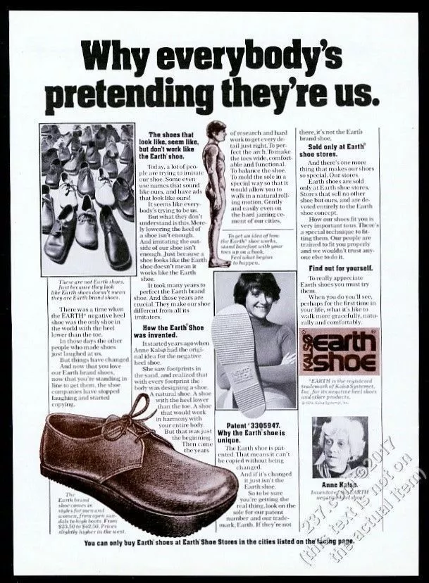 The original hotsell earth shoes