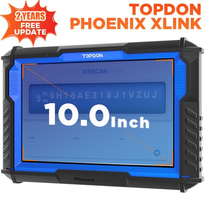Topdon Phoenix XLINK Auto OBD2 Diagnostic Scanner Coding Online Programmer Tool